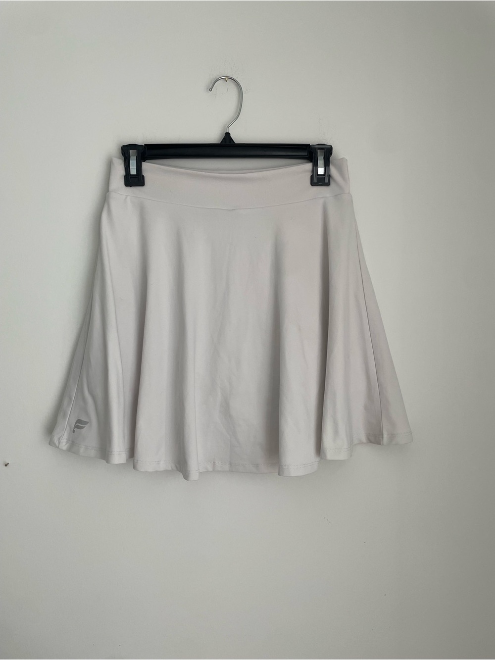 Fabletics Women's White Tennis Skirt Built in Shorts